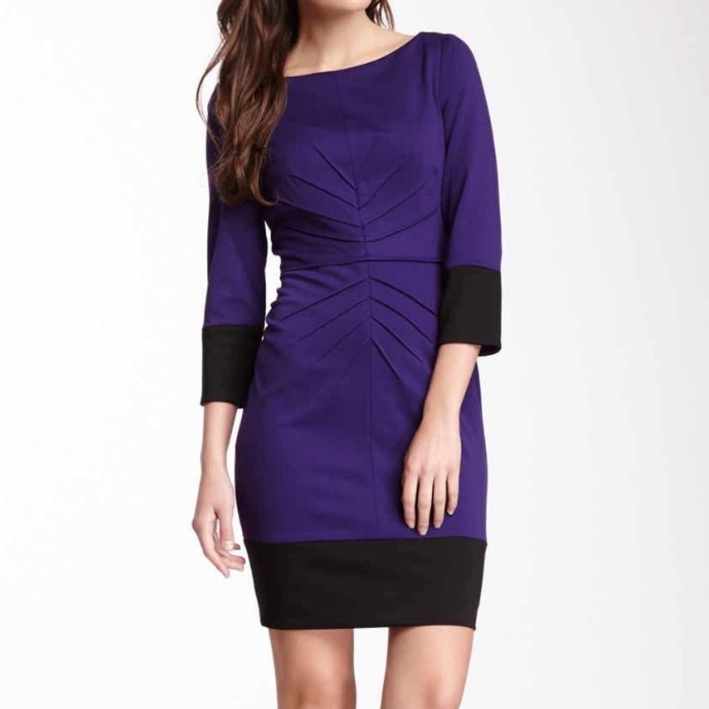 Jessica Simpson dress-purple